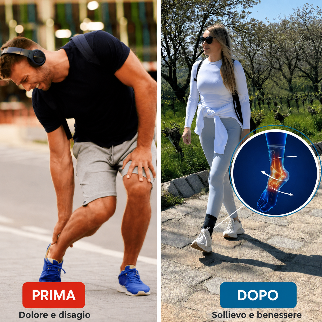 Cavigliera Sport — Supporto Senza Cedimenti